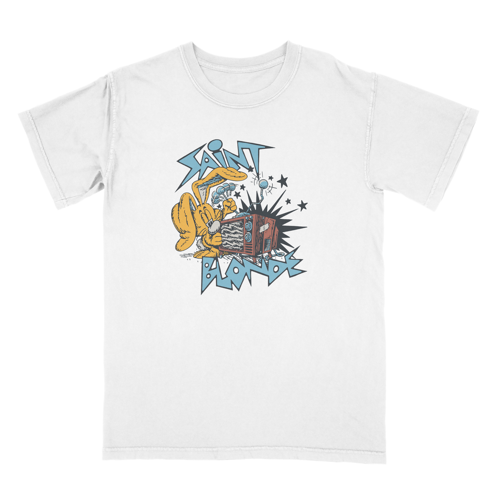 TV Rabbit - White Tee