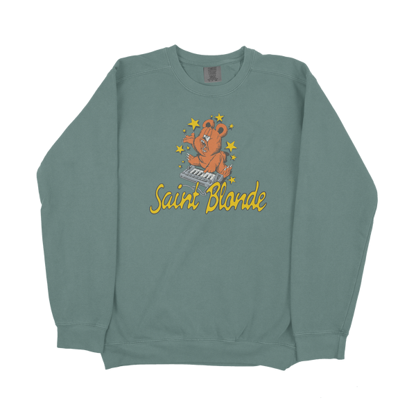 Synth Bear - Pullover Sweater – SaintBlonde